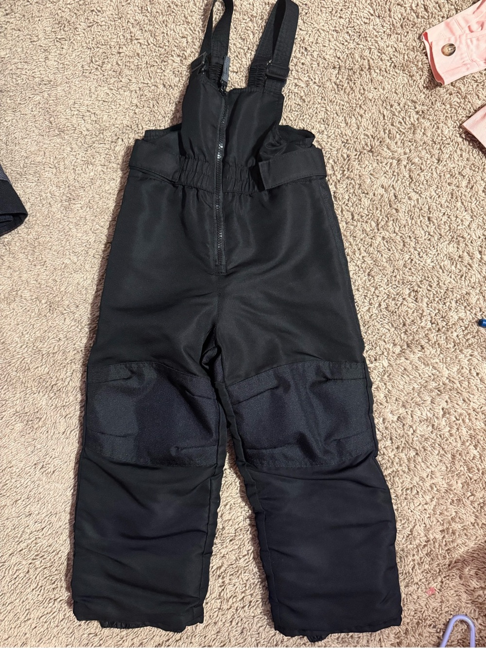 Cherokee Black Kids Snow Bib Overalls